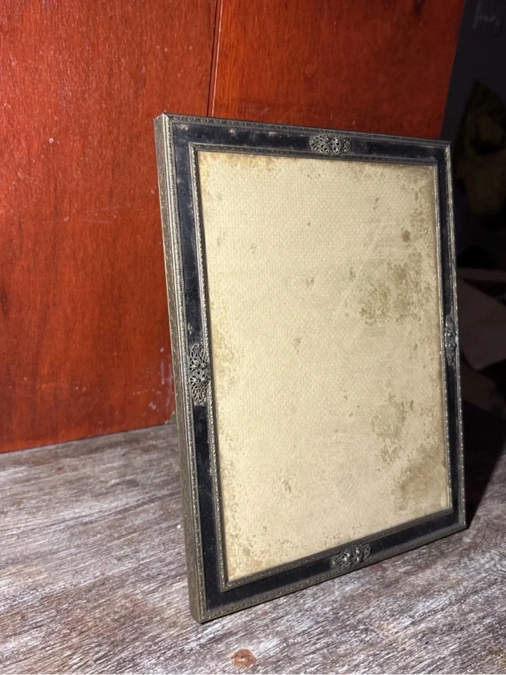 Vintage Black and Gold Picture Frame - Classic Home Accent